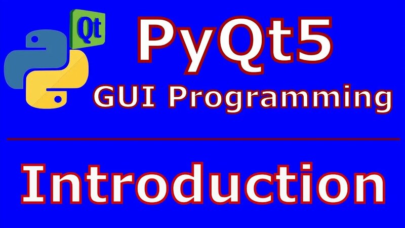 1 PyQt5 Introduction And First Window Class Python GUI Programming ...