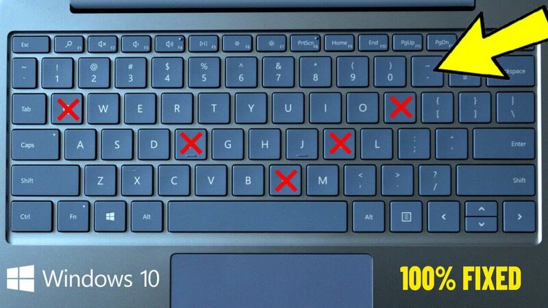 Fix Some keys on Laptop Keyboard Not Working in Windows 10 | Solve ...
