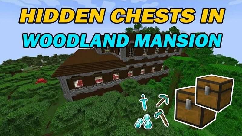 Hidden Chests in Woodland Mansion | Minecraft - Смотреть онлайн в ...