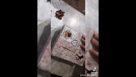 Авторская упаковка домовенка Триши)