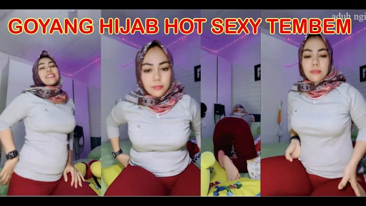 Goyang Jilbab HOT DAN SEXY Hijab Cantik Celana Leging Ketat [ Bigo hot  hijab, bigo live id: @Rheaa ]