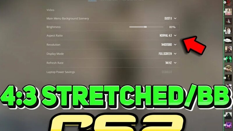 How to Play CS2 in 4:3 Stretched or Black Bars (Nvidia Control Panel ...