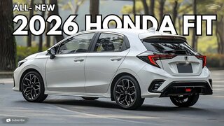 Новое объявление Honda Fit 2026 - небольшой хэтчбек с окончательной функциональностью!