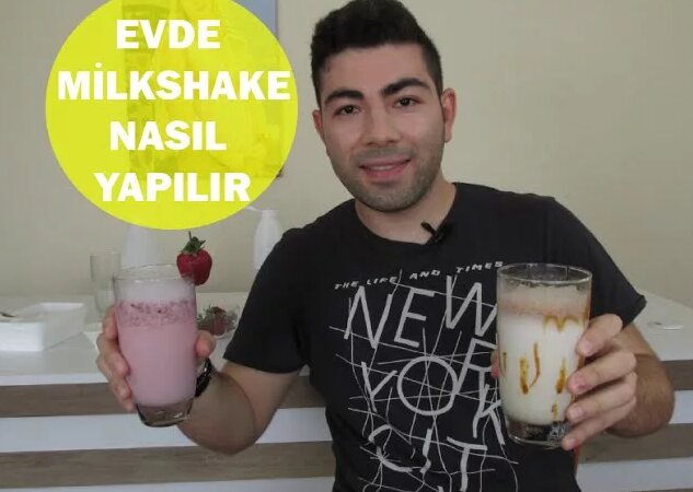 Milkshake Nasıl Yapılır? Çilekli ve Çikolatalı Milkshake Tarifi ...