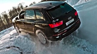 По следам Ленд Крузер 200 на КУ7!?  Ауди, которая смогла.  Тест драйв Audi Q7 2017