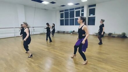 Tango solo, танцуем танго.