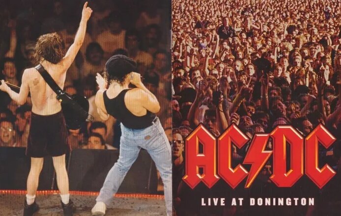 AC/DC - Live at Donington (1991) — Видео от Live & Loud (on stage ...