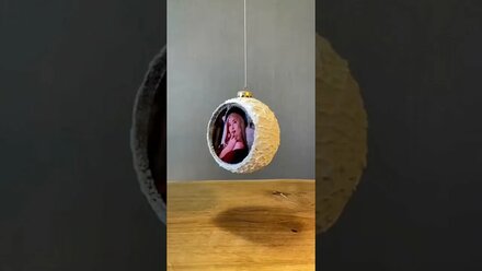 Елочный шар ручной работы в замедленной съемке - makeball