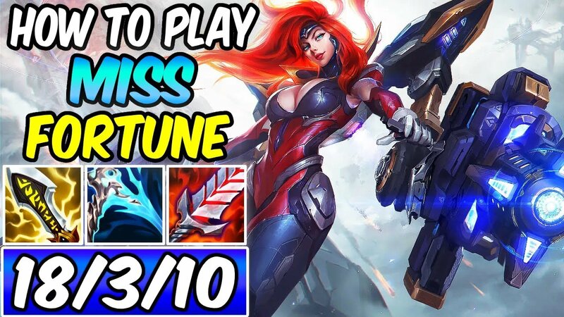 HOW TO PLAY MISS Fortune ADC Guide | Best Build & Runes | Diamond Miss ...