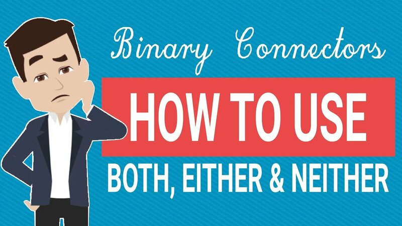 How to Use BOTH Either Neither | B1 English Grammar - Yandex Video ...