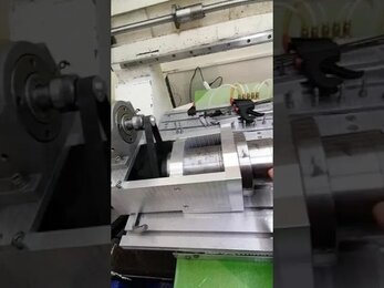 Первый запуск. Шпиндель Bt30 6000об. Китай с приводом от 2.2квт 24000об.