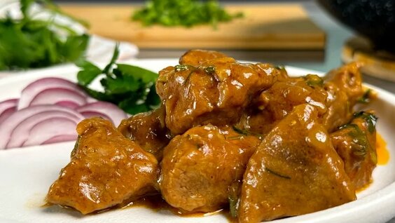 Подсели на МЯСО по этому рецепту! Мясо в горчичном соусе , мягкое, нежное! Готовлю на сков…