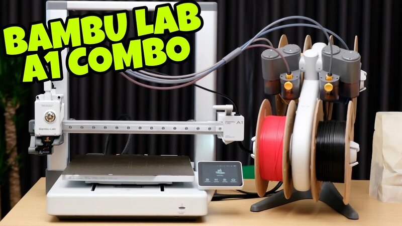 Beginner 3D printer recommendation: Bambu Lab A1 Combo color 3D printer ...