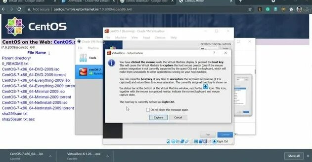 Virtual Box + CentOS Installation on window 10 | Download CentOS ...