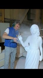 Изготовление скульптуры из камня #памятники