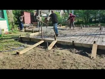 Миронов заливка фундамента 1