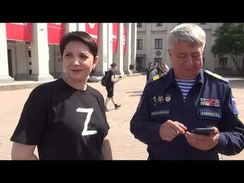 Автопробег в поддержку группировки О на Украине 12 июля 2022 г.