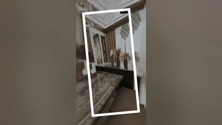 Design kitchen.Дизайн кухни в стиле лакшери. 360 panorama video