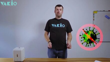CАНИТАЙЗЕР VAKIO CLEAN FLOW