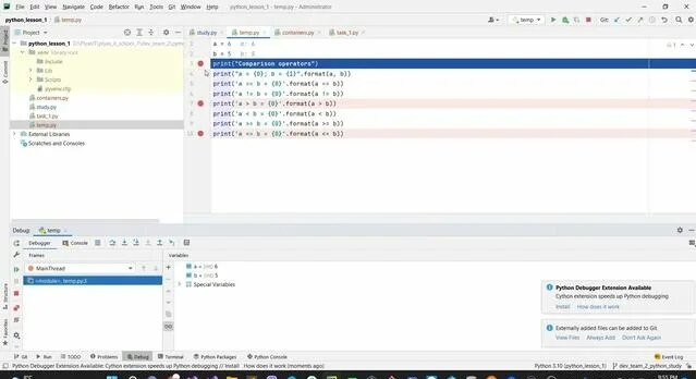 7. Отладка в PyCharm (debug) - Смотреть онлайн в поиске Яндекса по Видео