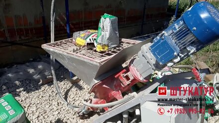 Штукатурка фасада дома по адресу микрорайон Рублёво Медвенское