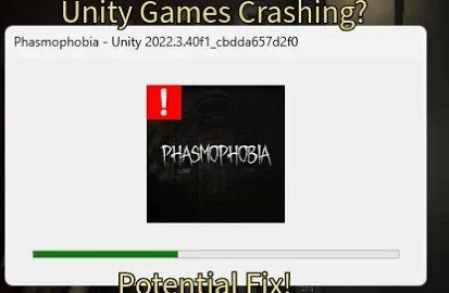 How to (potentially) fix Unity Game Crashes (Unity 2022.3.40f1 ...