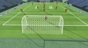 Total Position Game 4v4 + 3 neutral players — Видео от Блокнот футбольного тренера