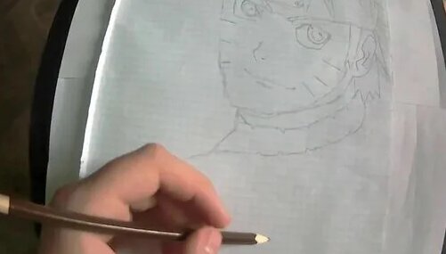 Desenho de Hinata e Naruto pintado e colorido por Hinary o dia 11 de Junho  do 2016
