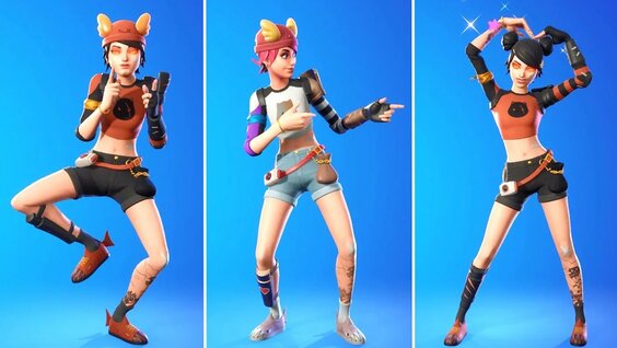 Leaked Summer SKYE Skin with Best Fortnite Dances & Emotes!