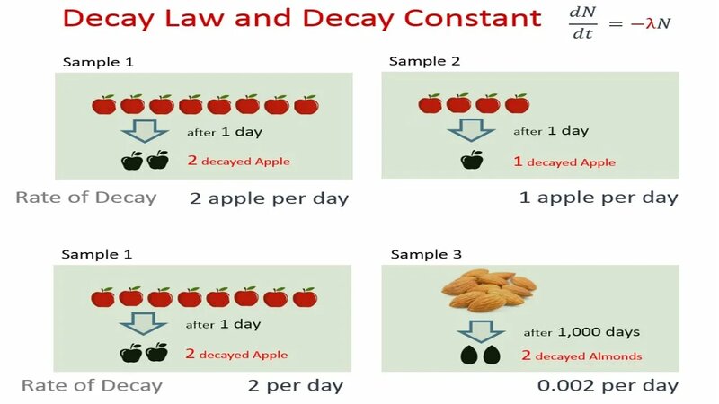 Radioactive Decay Law and Decay Constant - Смотреть онлайн в поиске ...