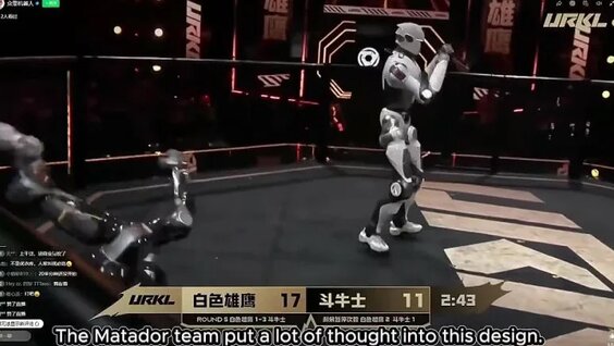 Роботы провели первый в истории MMA-поединок — Видео от Hi-Tech Mail