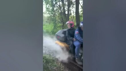 Взбираемся на гору на квадроцикле. Коттедж Енино