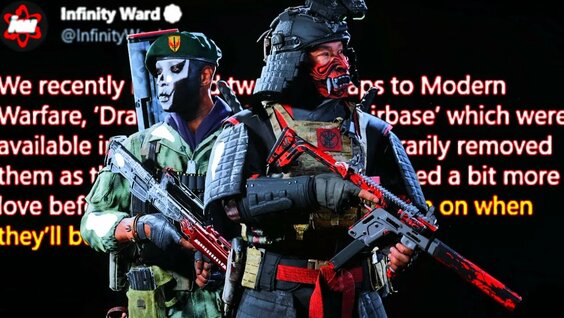 Infinity Ward Breaks Their Silence!  (Two Removed Maps Returning!)