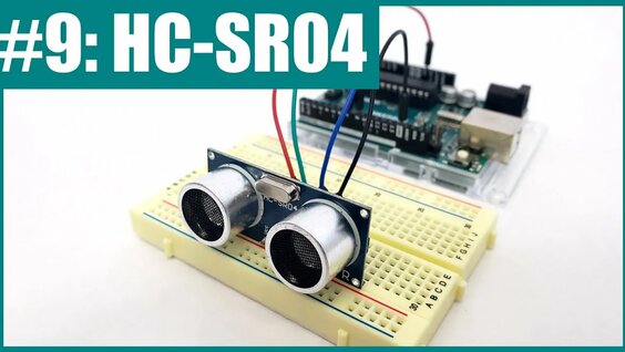 HC-SR04 Ultrasonic Distance Sensor and Arduino (Lesson #9) - EroFound