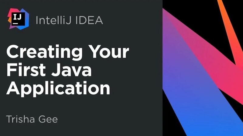 Creating your first Java application with IntelliJ IDEA - Yandex Video ...