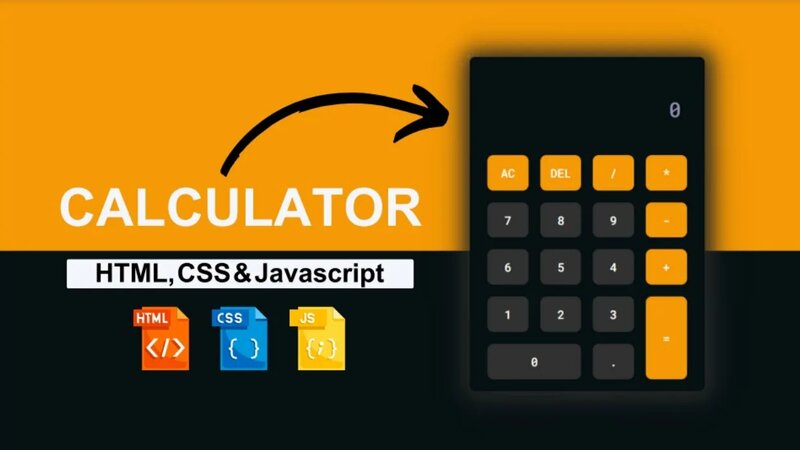 How To Make A Calculator By Using HTML, CSS And JavaScript - Смотреть ...