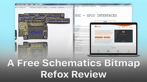 Refox Review - A Free Boardview Schematics Bitmap For Logic Board ...