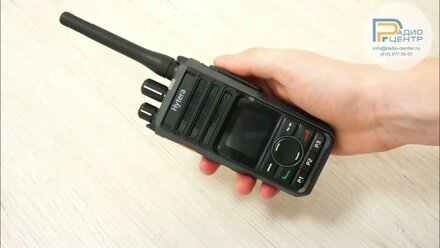 Hytera HP565 - обзор цифровой портативной радиостанции с дисплем | Радиоцентр