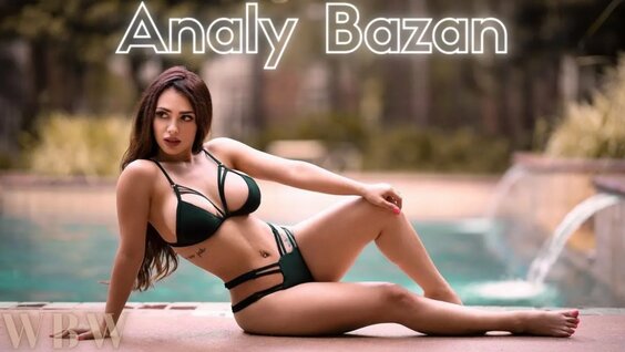 Curvy Fitness Model Analy Bazan