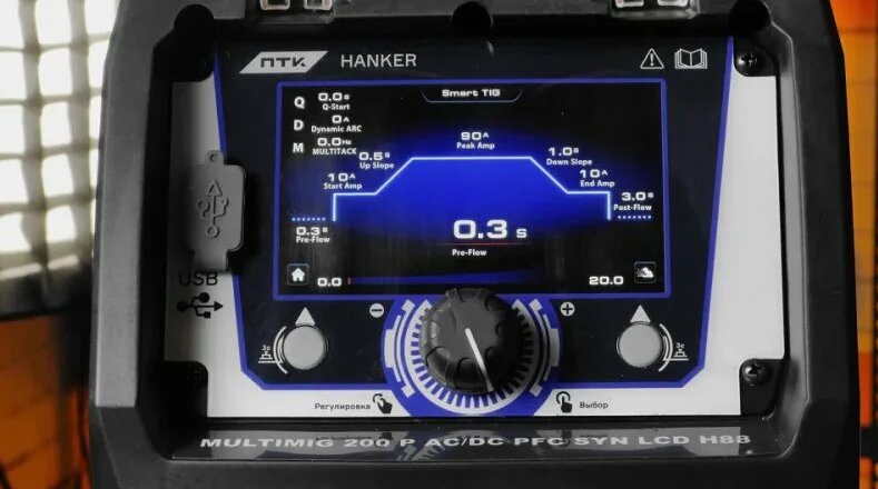 Обзор универсального сварочного инвертора ПТК Hanker Multimig 200P AC ...