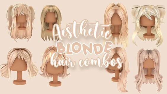 Aesthetic Blonde hair codes