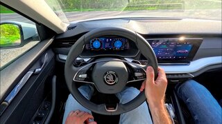 2024 Skoda Octavia IV [2.0 - 150 HP] POV Test Drive 4K