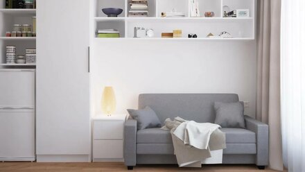 Дизайн интерьера апартаментов 3D — Interior Design Aparthotel 3D View