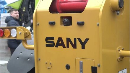 Телескопический погрузчик SANY - универсальная техника для АгроКомплекса (г. Уфа, 2024 год)