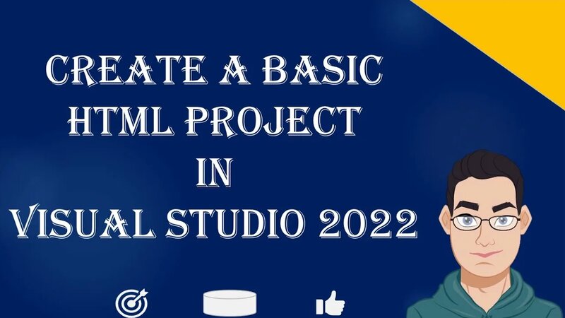 How To Create HTML Project In Visual Studio 2022 - Смотреть онлайн в ...
