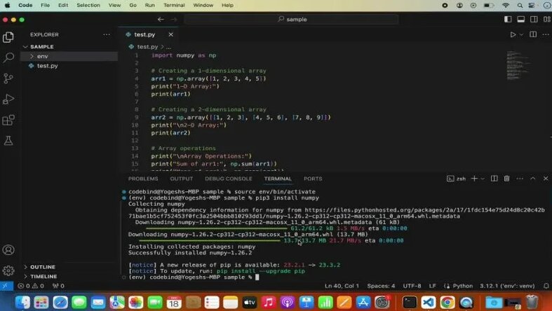 Set Up Python Virtual Environment In Visual Studio Code (VS Code) On ...