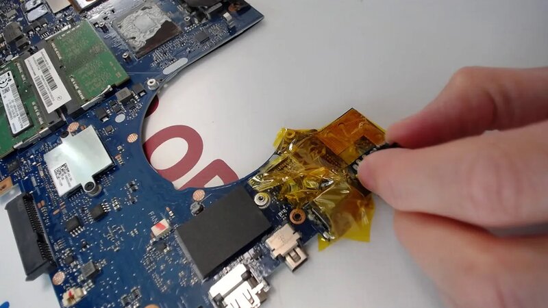 How to fix laptop not powering on Asus Gl702vsk broken charge port ...