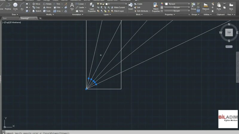 autocad divide measure ray komutlari nasil kullanilir anlatimi - Yandex ...