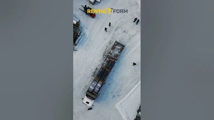Погрузка клиновых лесов ТЕХНО