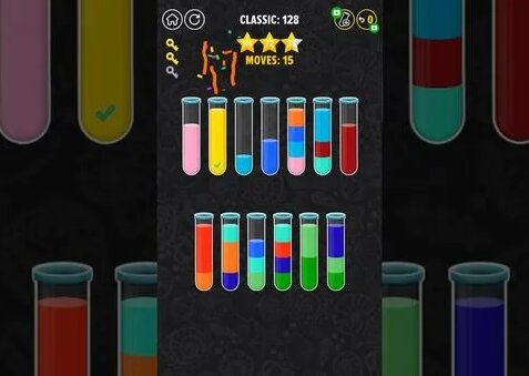 Color Water Sort Puzzle: Liquid Sort It 3D - Level - 128 - Смотреть ...